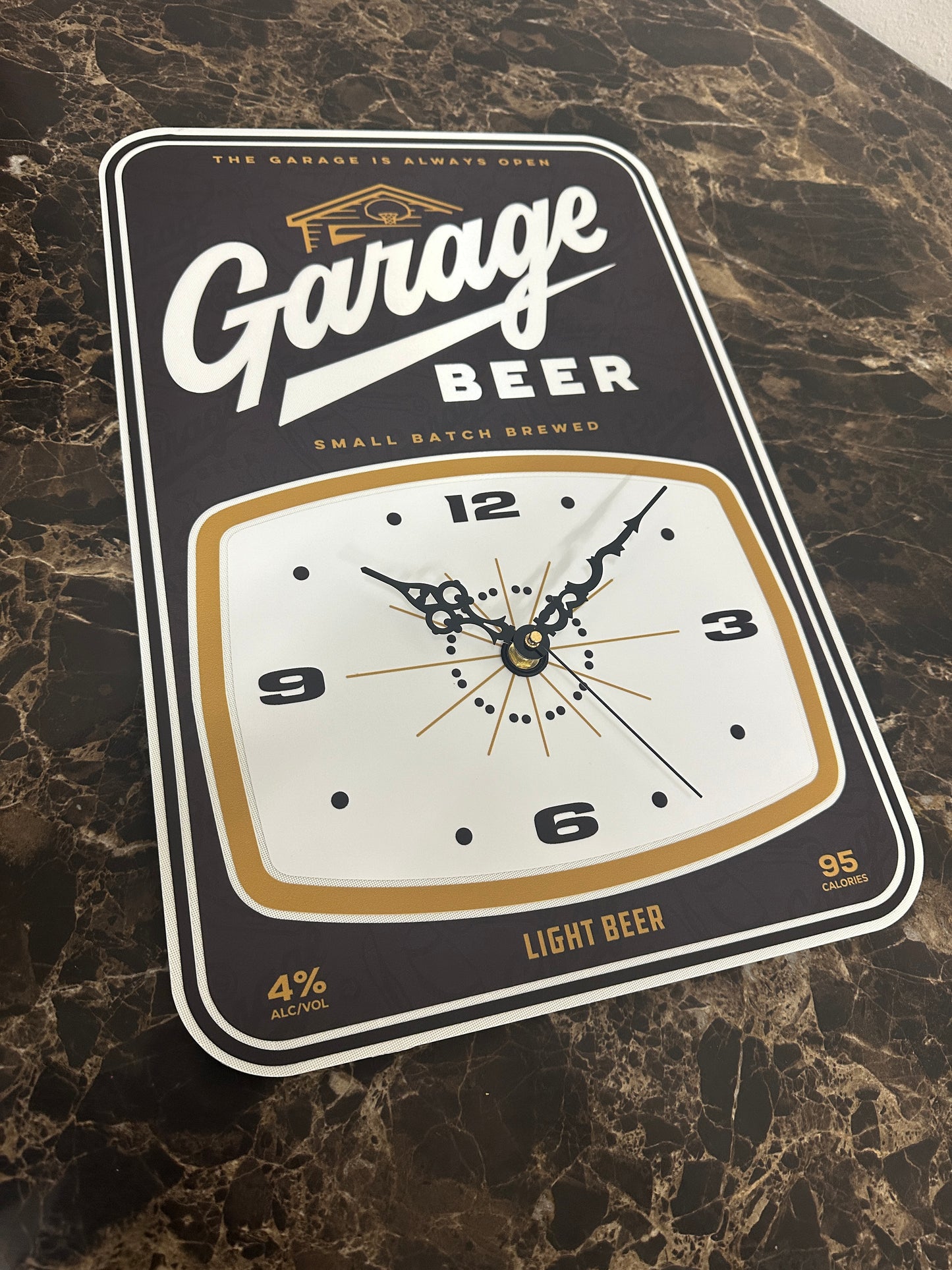 Garage Beer Clock