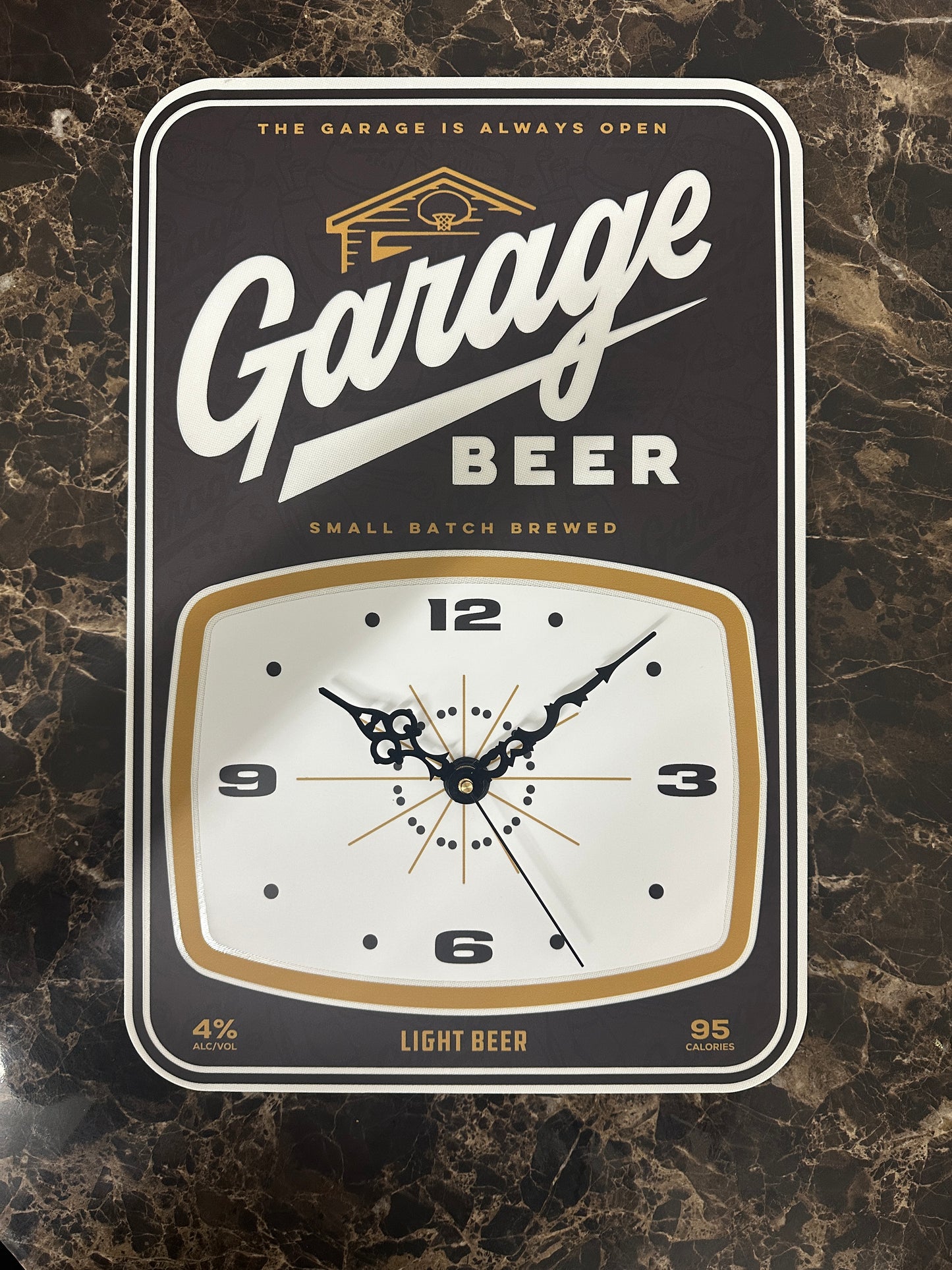 Garage Beer Clock