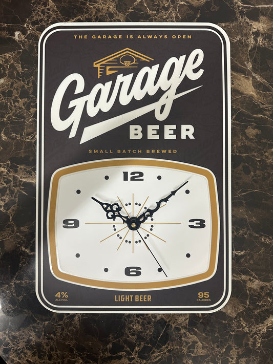 Garage Beer Clock